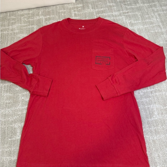 Southern Marsh Red Long Sleeve Tee - Picture 6 of 6